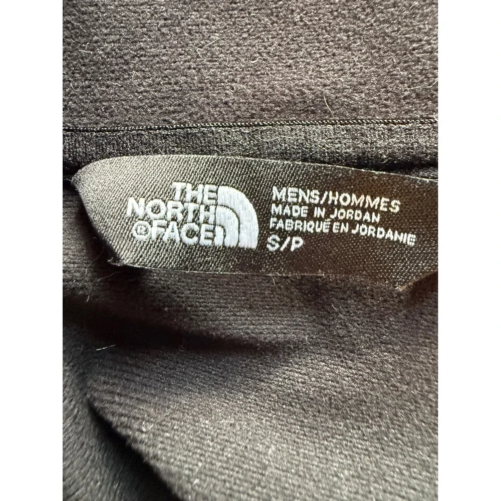 The North Face Mens 1/4 Zip Pullover Black Fleece Active Hiking Top Small S/P